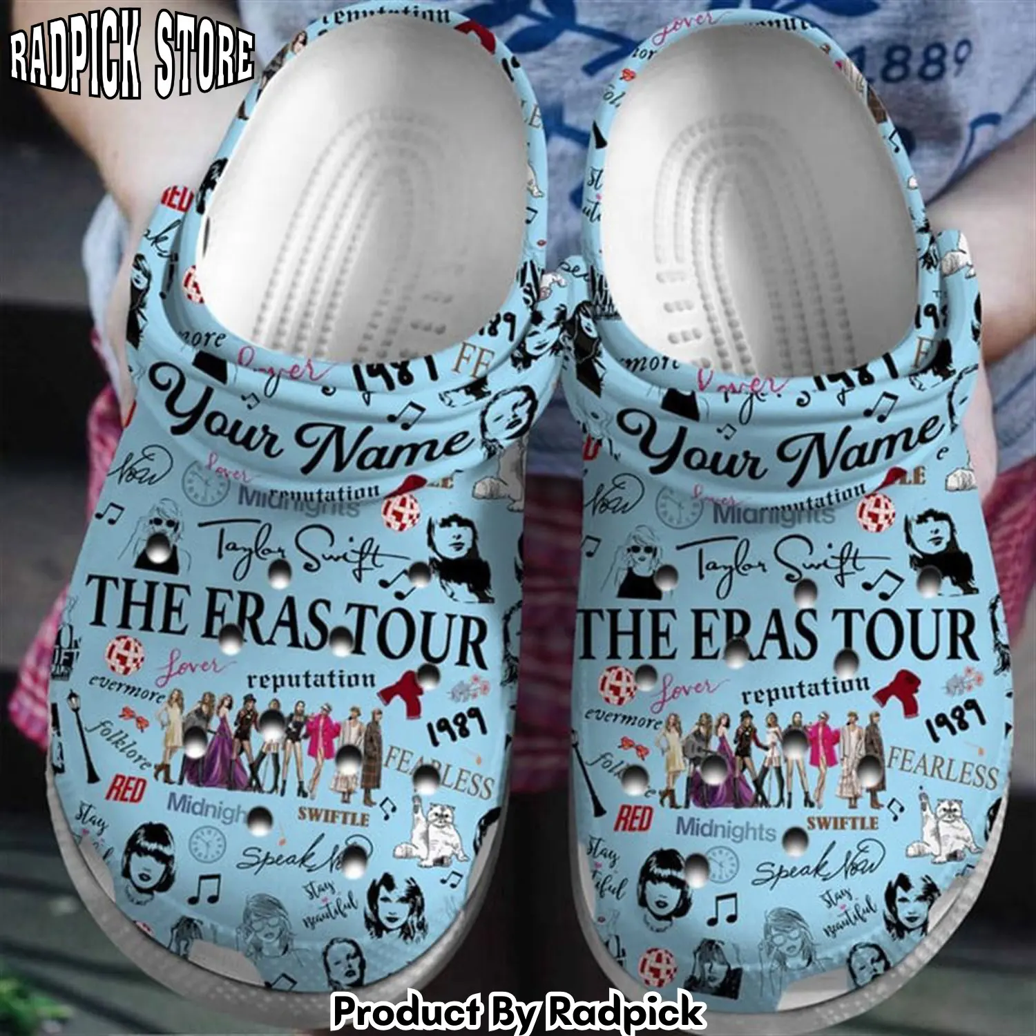Radpick taylor swift crocss clogs shoes comfortable crocband 1 rp652942